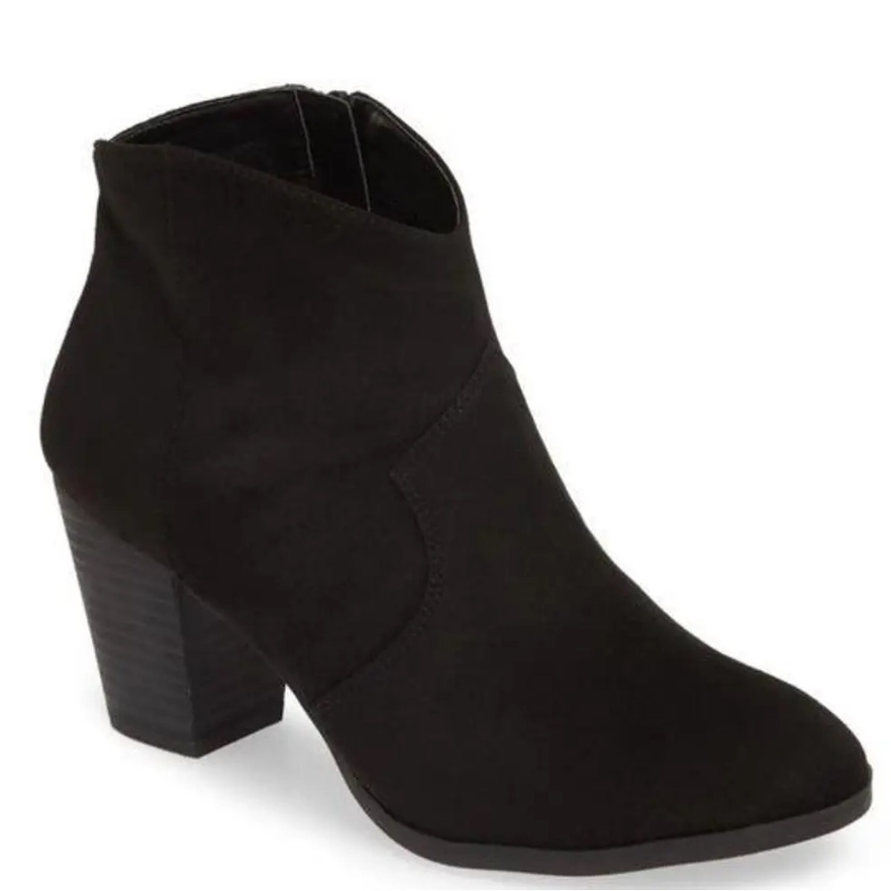 BP Nordstrom Nolly Black Booties